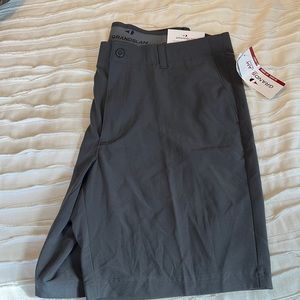 Grand slam golf shorts with UV protection